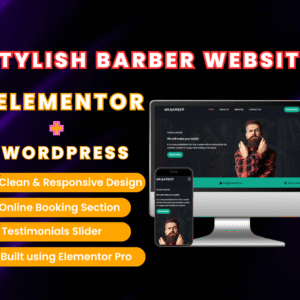 MR. Barber Shop | Premium Hair & Beard Styling Website