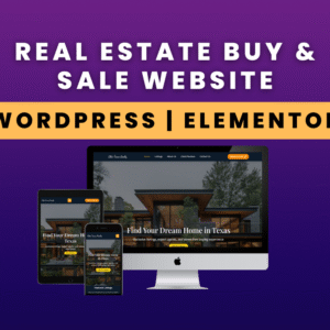 Elite Texas Realty – House Sale & Rent Build with WordPress & Elementor