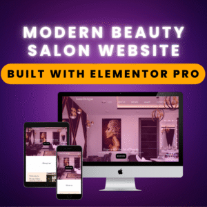 Beautify Salon – Build with WordPress & Elementor Pro