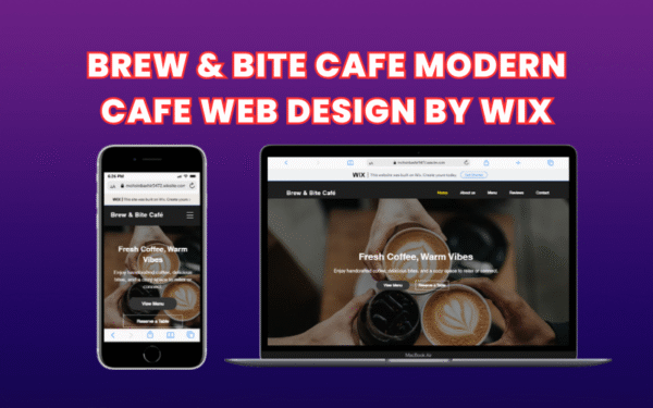 Brew & Bite Café | Coffee Shop & Snacks Website Made with Wix